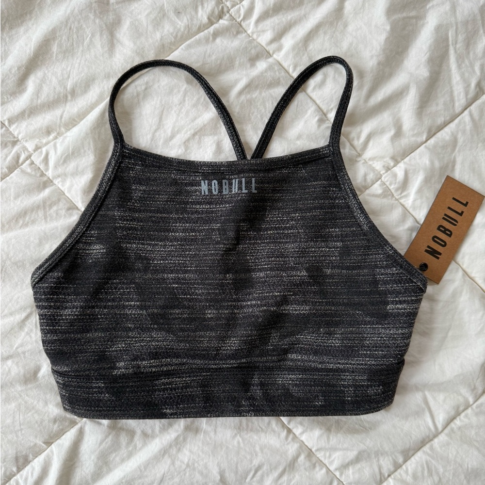 NOBULL Sports Bra with Ribbed Texture